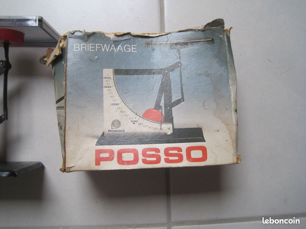 Pèse lettre POSSO (image 2)