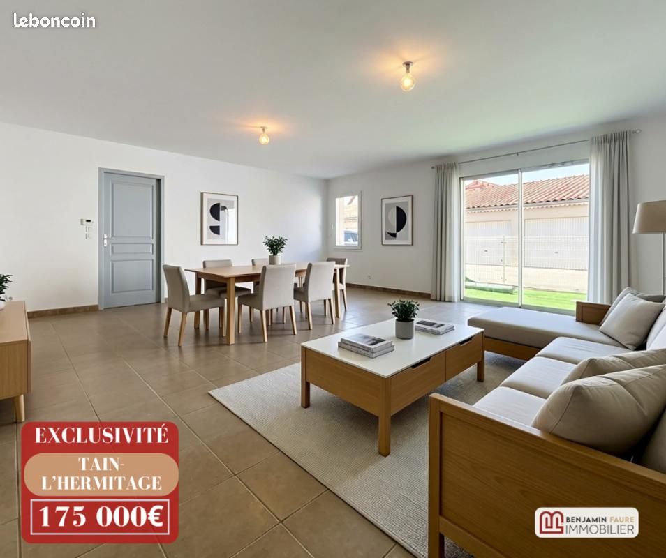 Appartement 3 pièces 71 m² · à Tain-l'Hermitage · 71 m² · 175 000 €