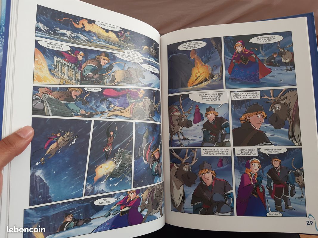 Livre "La reine de neiges"- La BD du film (image 4)