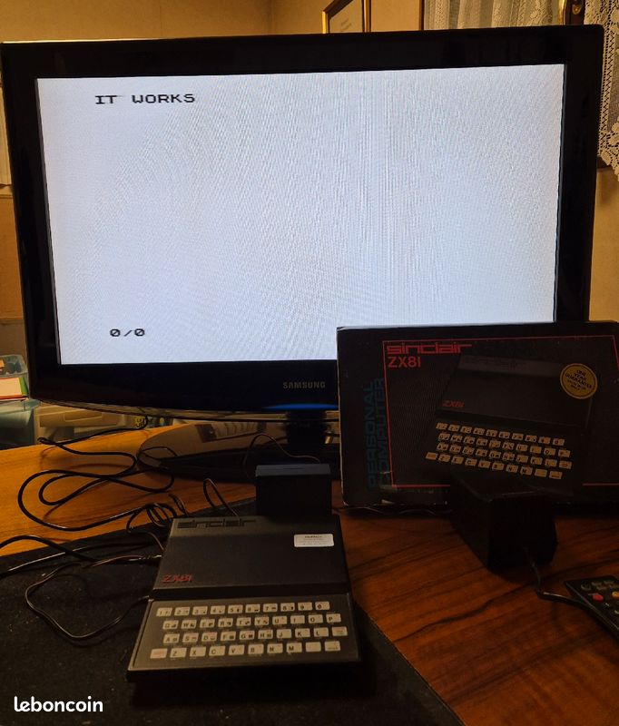 Ordinateur zx81 sinclair (image 4)