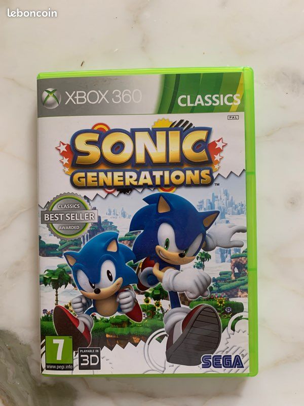 Jeu Xbox360 Sonic generations (image 1)