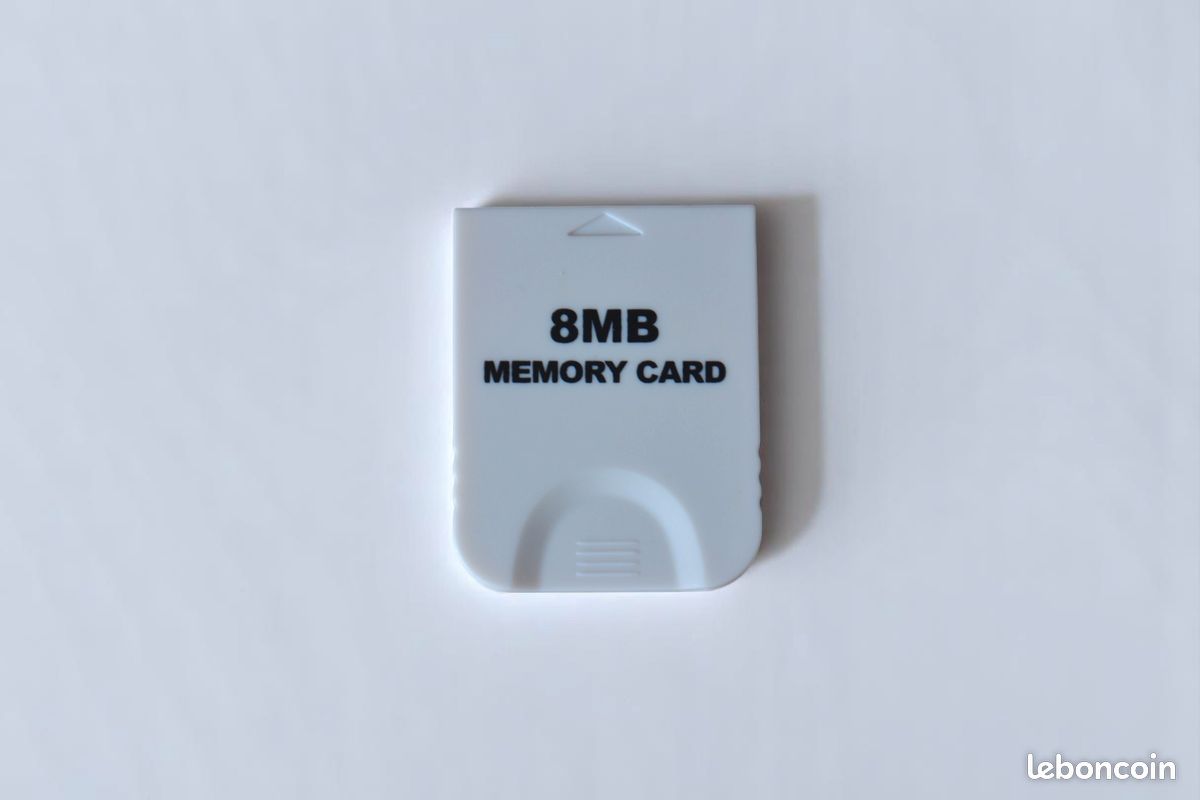 Carte Mémoire 8 Mo Pour Nintendo GameCube - Générique, Occasion, Fonctionnelle