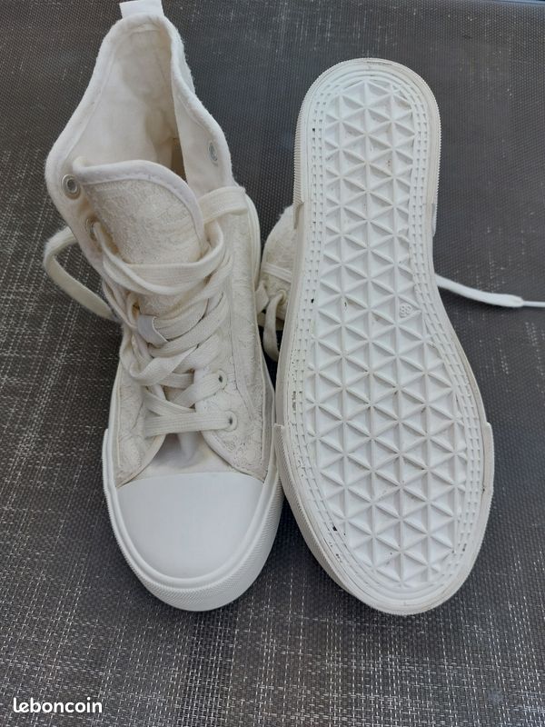 Odac Baskets Fines Blanches Femme Basket Blanche Femme Mariage