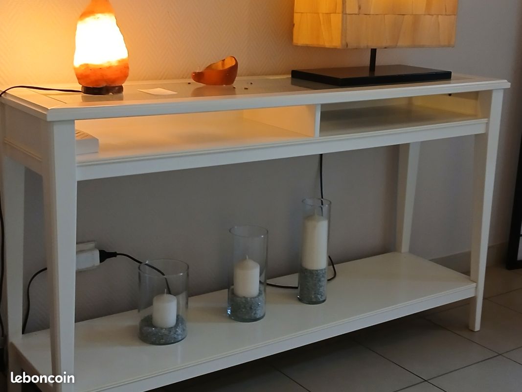 Meuble console blanche (image 4)