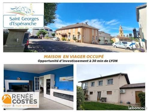 Maison 5 pièces 135 m² · à Saint-Georges-d'Espéranche · 135 m² · 56 320 €