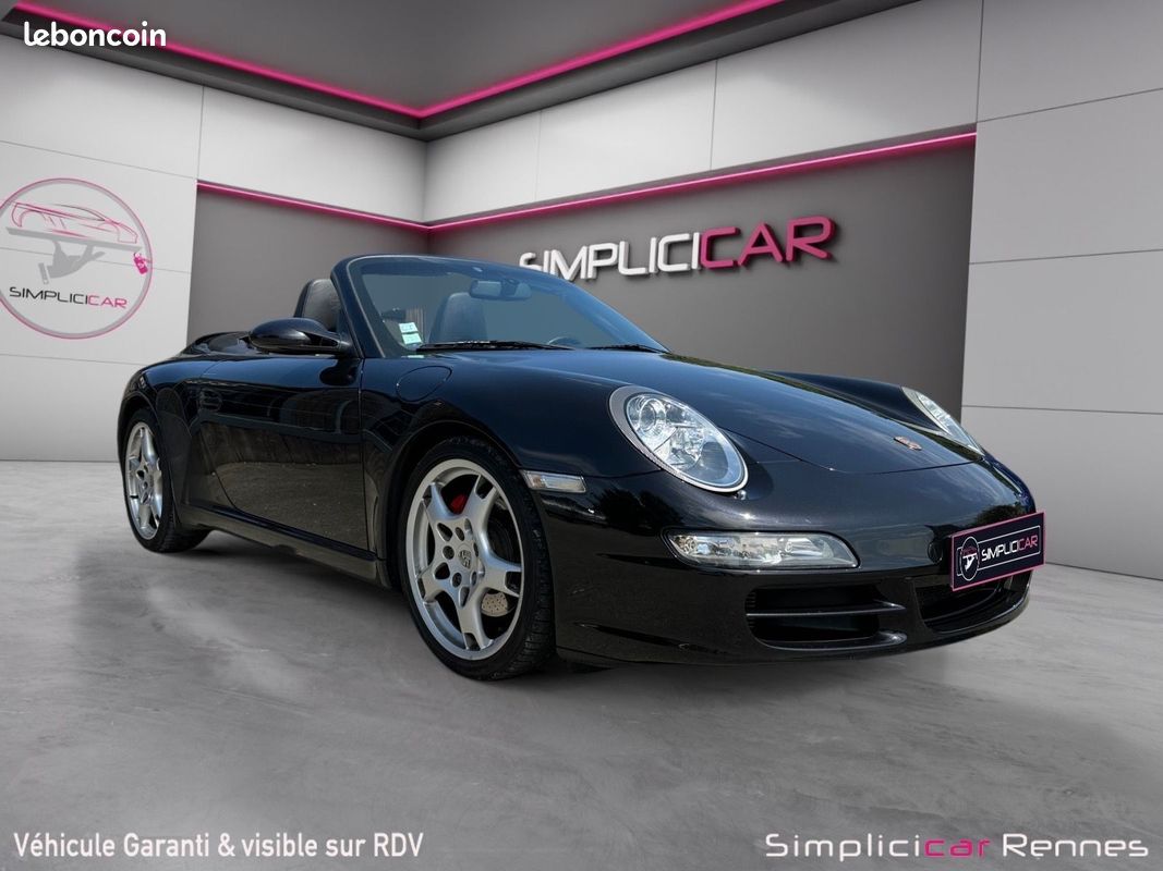 PORSCHE 911 (997) CABRIOLET 3.8 355 CARRERA 4S TIPTRONIC S 355Ch Garantie 12 mois (image 1)