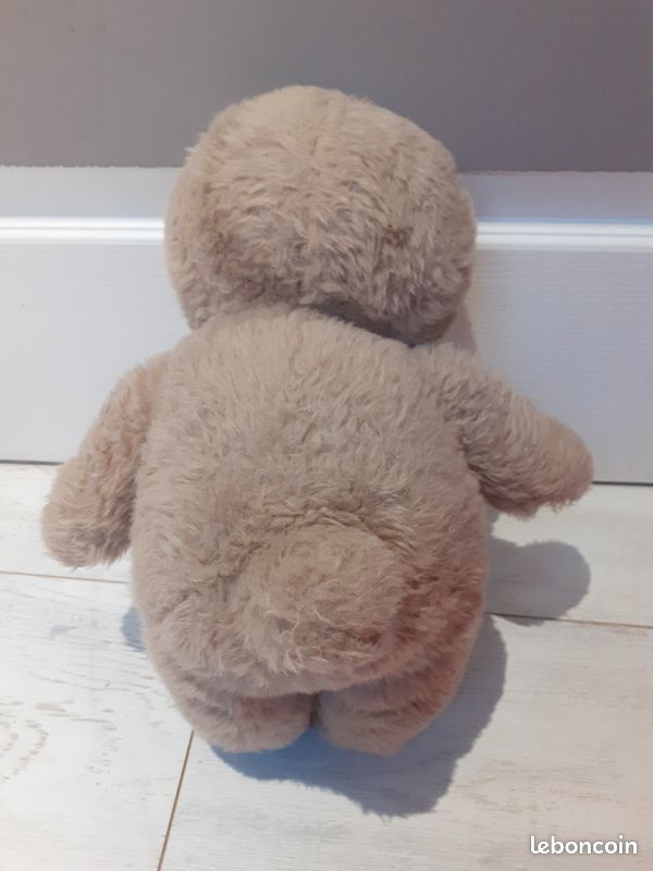 Peluche Nombrilou Ajena Vintage marron Stuffed