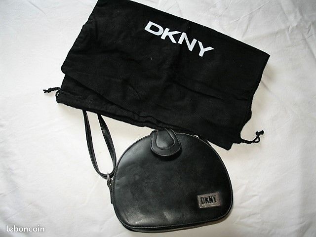 DKNY sac en cuir avec dustbag (image 1)