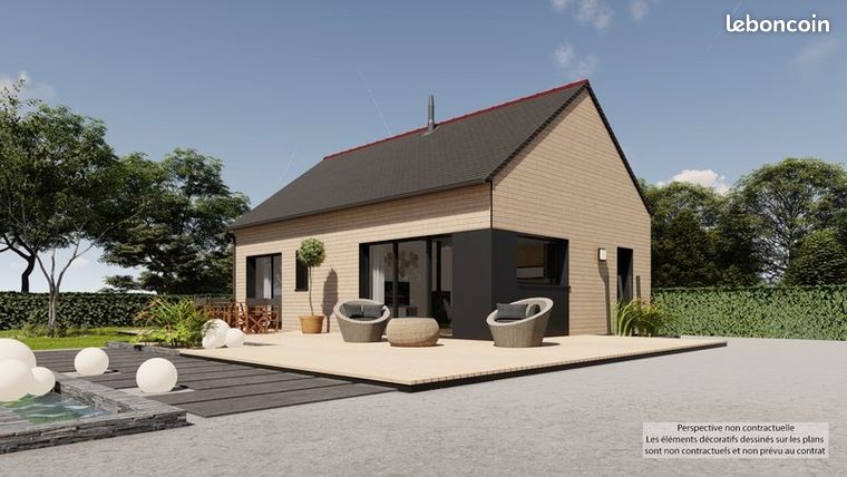 Maison 3 pièces 60 m²