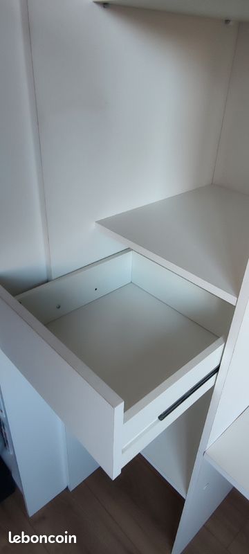 Armoire Dressing avec rideaux (170,5 cm) (image 4)