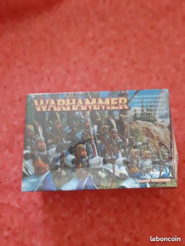 Warhammer Fantasy High Elf Archers Regiment – NEUF sous blister (image 1)