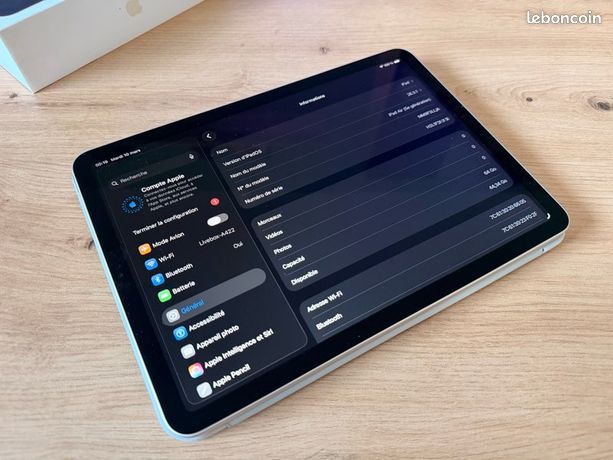 Apple iPad Air wifi 5e génération 64GB lumière stellaire en très bon état 2