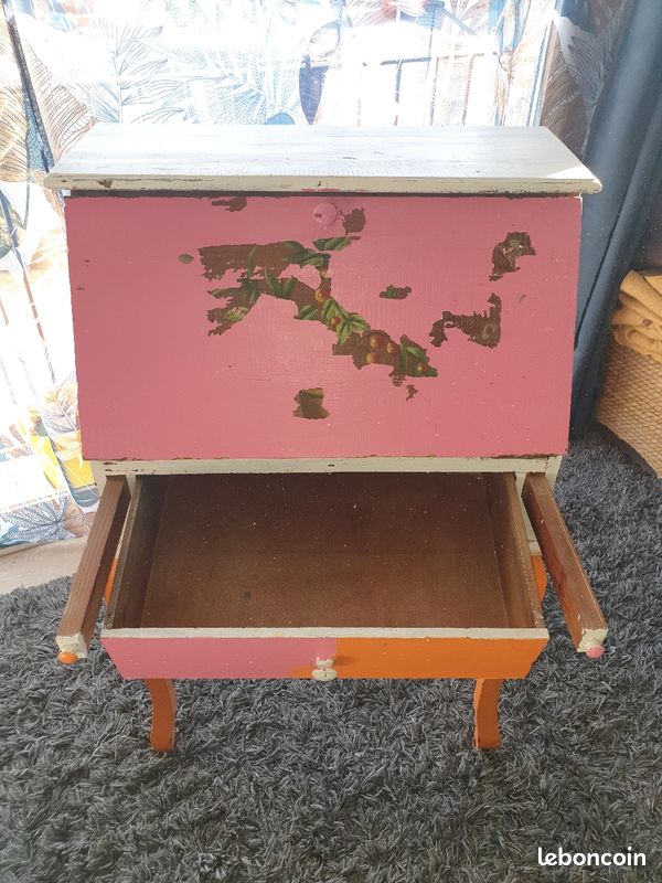 Bureau secrétaire en bois (image 3)