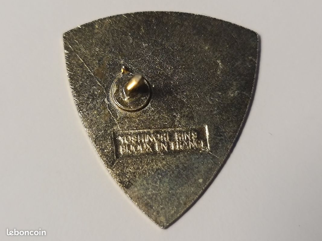 RARE PINS PIN épinglette vintage A C S PEUGEOT Section Pêche MULHOUSE 2,5 cm ht EUR 24,00 - FR