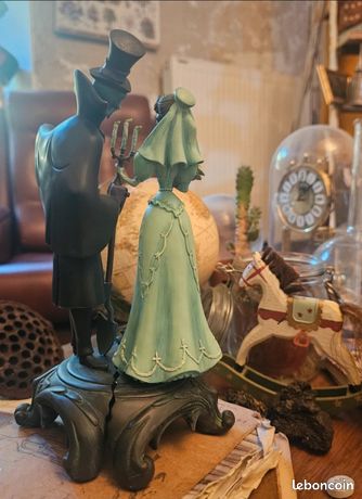 DISNEY PHANTOM MANOR Figurines Henry Et Melanie Edition Limitée EUR 310,00 - FR