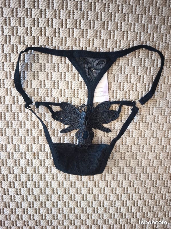 Lot de 5 String magnifique brodés taille S Neuf (image 13)