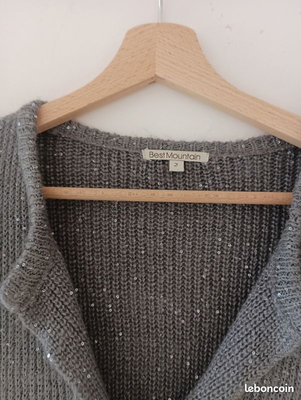 2 Gilets Pailletés Femme NEXT Taille UK10 - Occasion Très Bon état - Bonne Affaire !