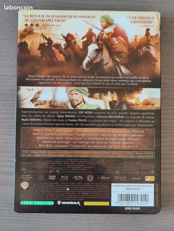 Or Noir Bluray Steelbook (image 2)