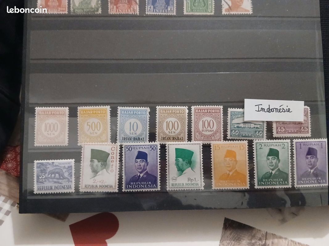 Timbres Danemark, Australie, Norvège, Pays Bas, Chili, Russie, Maroc, Algérie.... (image 11)