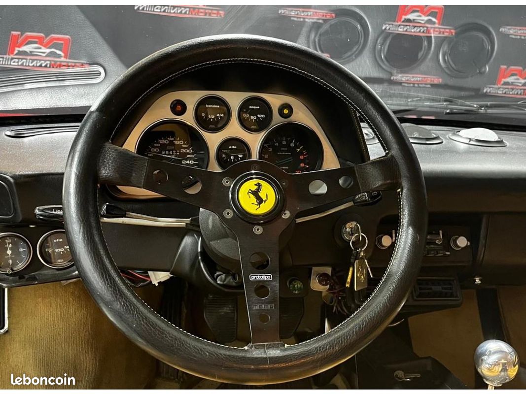 Ferrari 308 gtb - 3l - v8 - 255cv - carbu carter sec - caisse acier (image 11)