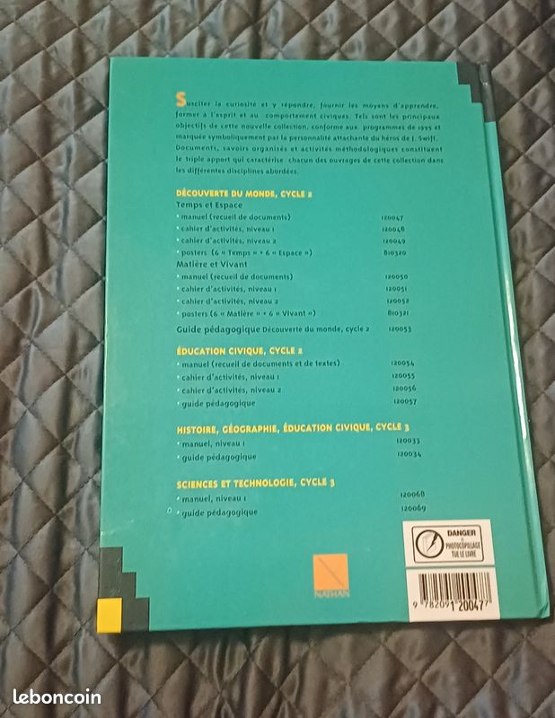 Livre Découverte du Monde: temps et espace (image 3)