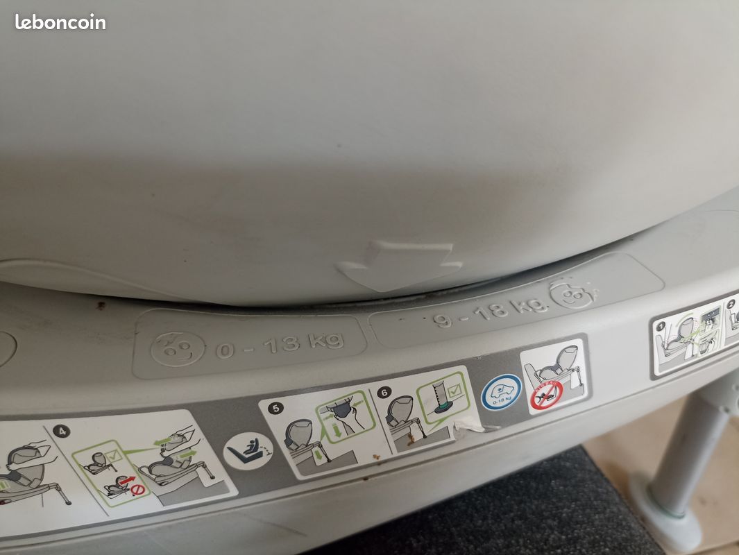 Siège auto isofix pivotant 0-18kg (image 4)