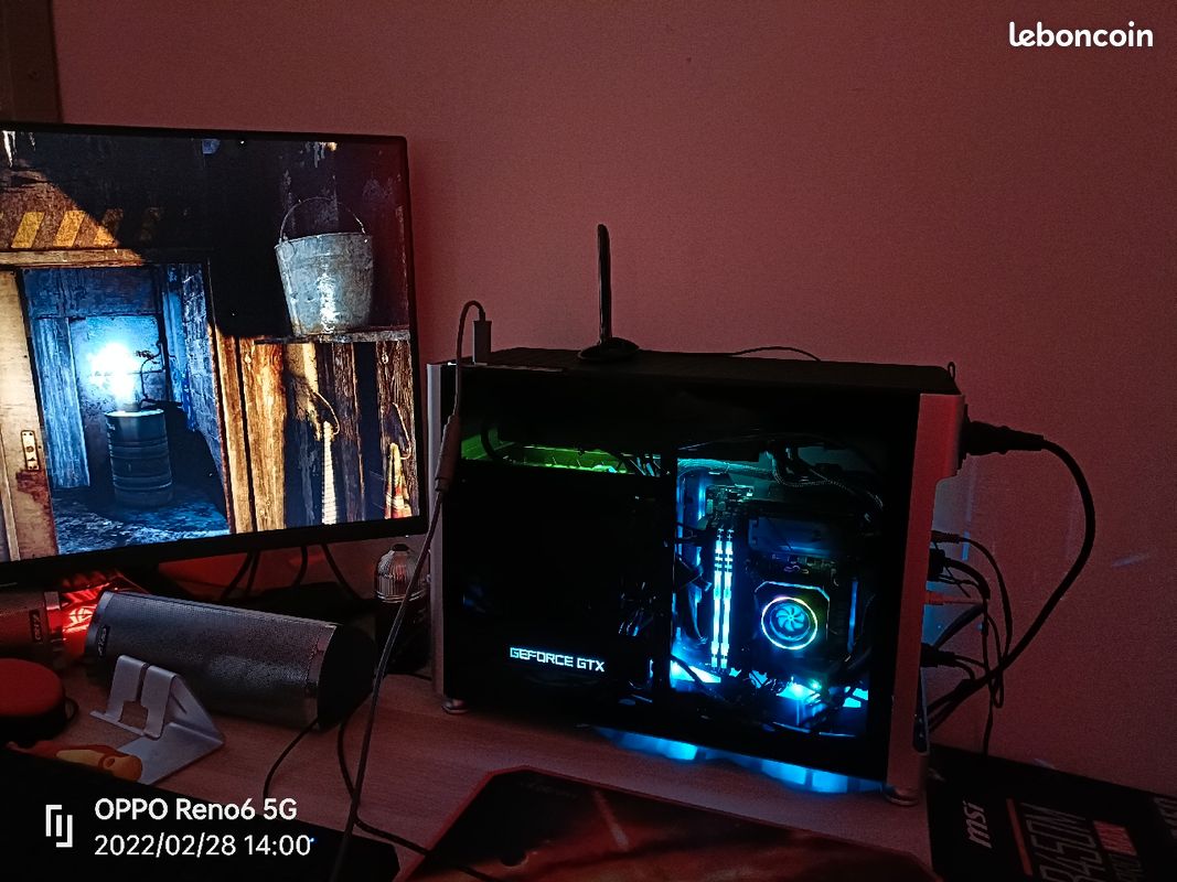 Pc gamer micro itx plus jeux parfait état ou échange (image 9)