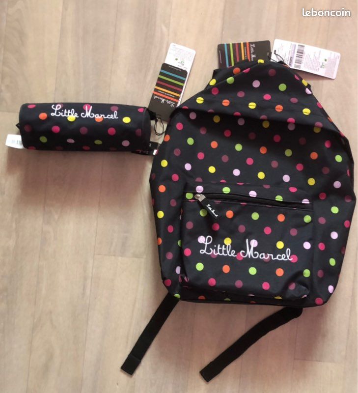 Trousse Little Marcel Cartable Cartable Trousse Little Marcel Neuf