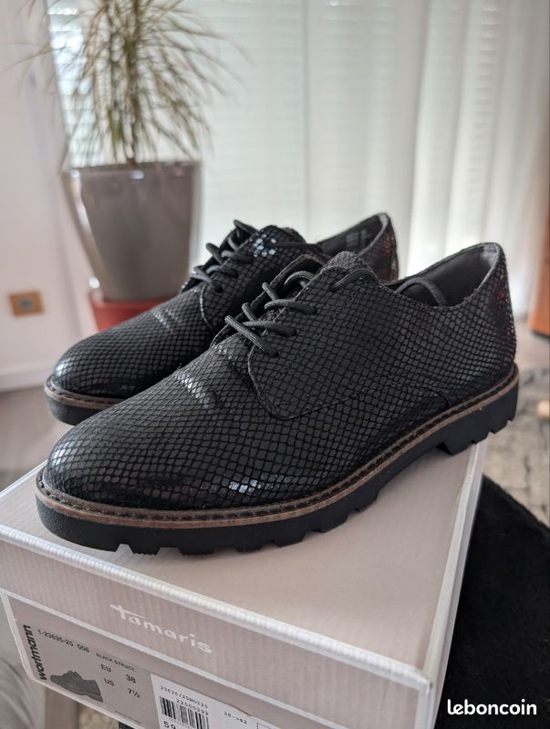 Tamaris derbies noires 38 (image 1)