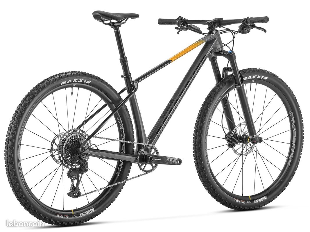 VTT Semi-rigide carbone Mondraker Chrono Carbon DC R nimbus grey 2024 Couleur - Anthracite, Taille (image 3)