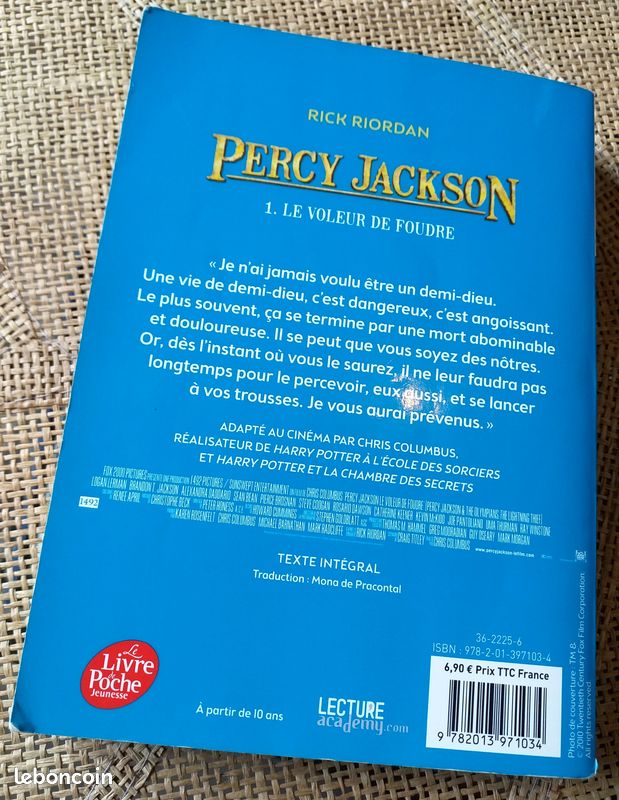 PERCY JACKSON T.1 - Le Voleur De Foudre⚡📖 (image 5)