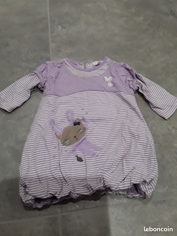 Ensemble fille 6 mois (image 2)