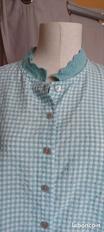 Très jolie chemise manches longues femme T U (image 3)