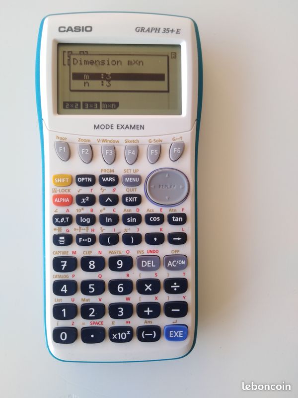 Calculette Casio graph 35 + (image 4)