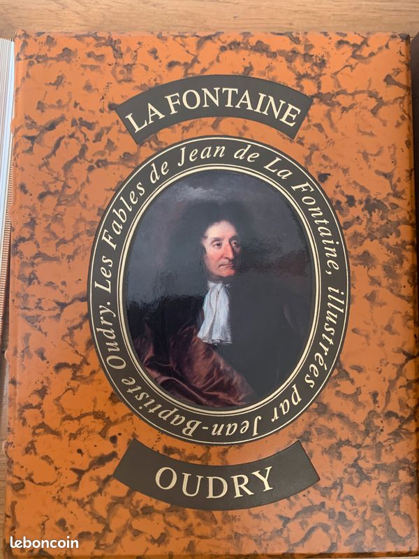 Diane de Selliers – Rare coffret des Fables de La Fontaine en très bon état, 1er ouvrage publié par Diane de Selliers en 1992 (2 tomes) (image 6)
