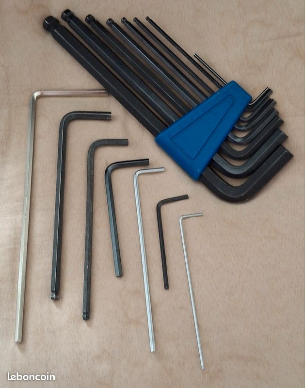 Jeu de 7 clé a laine plus 7 autres individuelles (image 2)