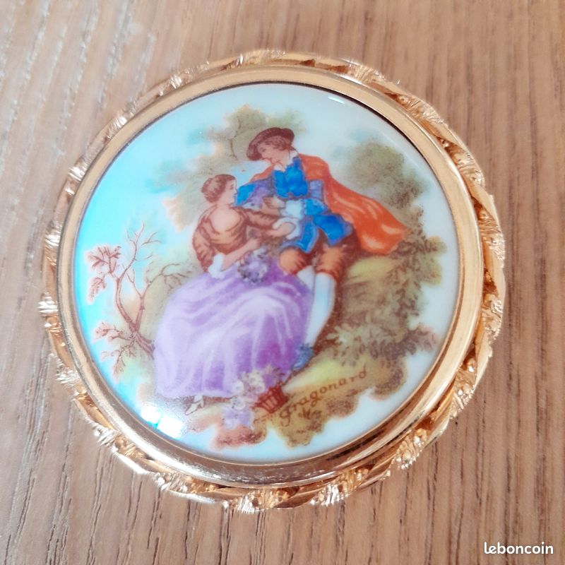 ② Broches en Limoges Unique et Elaborée