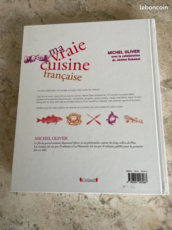 Livre de cuisine de Michel Oliver (image 2)