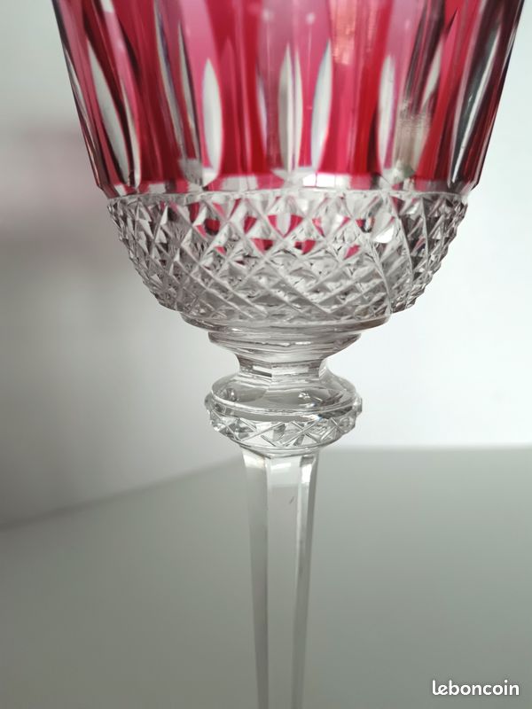 Verre à eau numéro 1 - ST LOUIS Tommy "Rouge" (image 8)