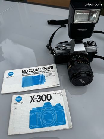 Appareil Photo Minolta X300 Avec Objectif Tokura MC 35/70 Mm - Occasion
