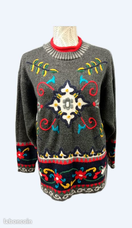 Pull en laine - René Derhy - M (image 1)