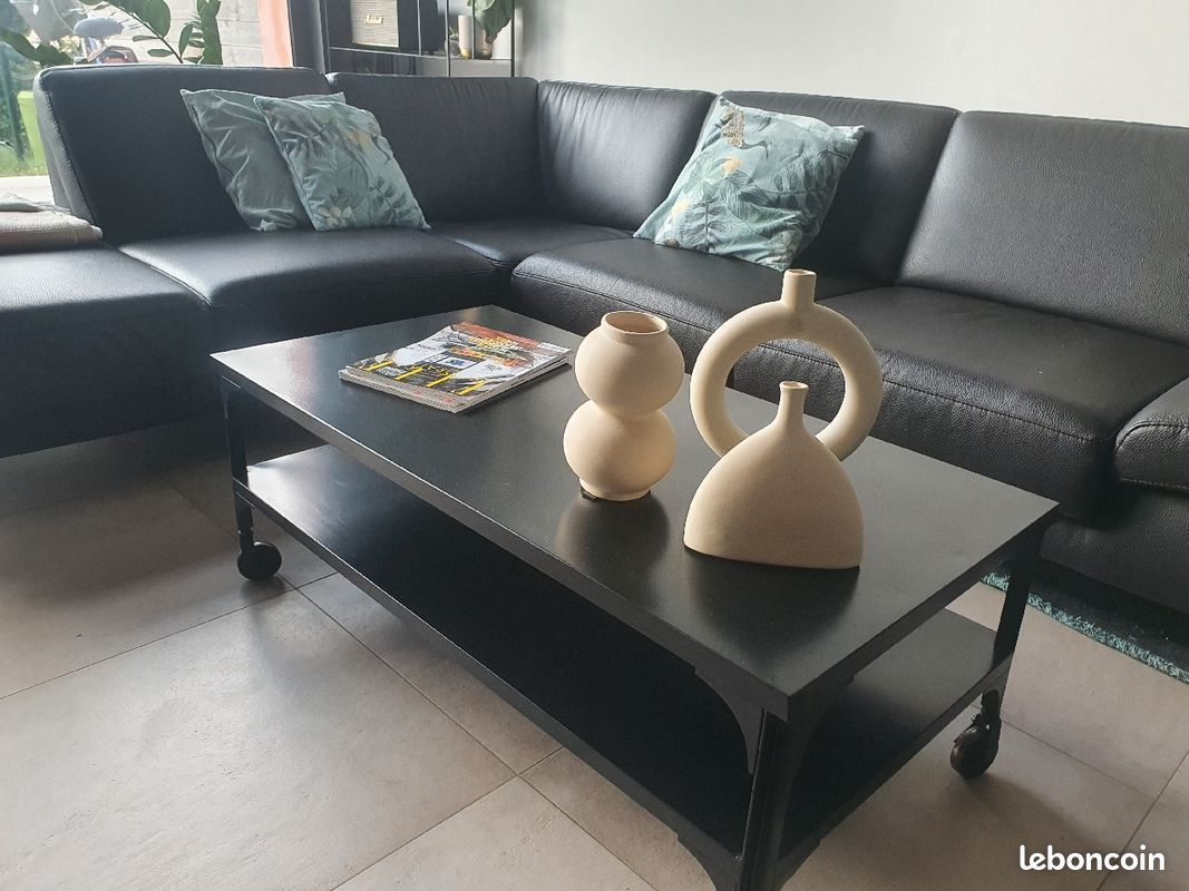 Table basse en métal noir Maison du Monde (image 1)