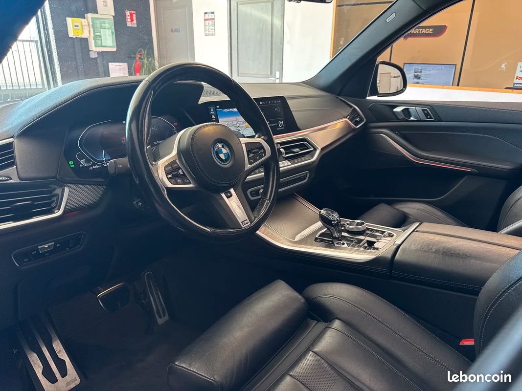 Bmw X5 (G05) 45e xDrive 3.0 i 24V 394 Plug in Hybrid Steptronic8 286 cv M SPORT / Garantie BMW 11/2027 / Toit ouvrant / Jantes 22 / Caméra de recul / Carplay / Hayon électrique (image 19)