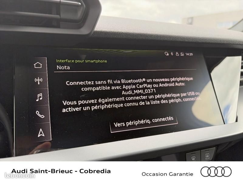 Audi A3 Sportback 30 TFSI 116ch Hybride Design S tronic 7 (image 16)