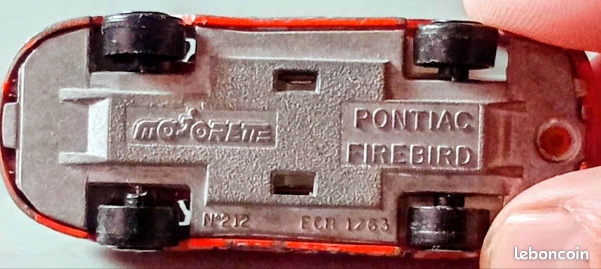Majorette Pontiac FireBird REF:212 (image 5)
