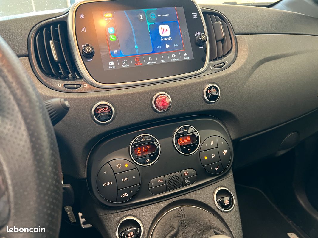 Abarth Fiat 595 Competizione 180cv BVM5 / Ligne Monza / Sièges Sabelt / En Stock / Suivi complet / Rien à prévoir / Pas de Malus / Immat France (image 11)