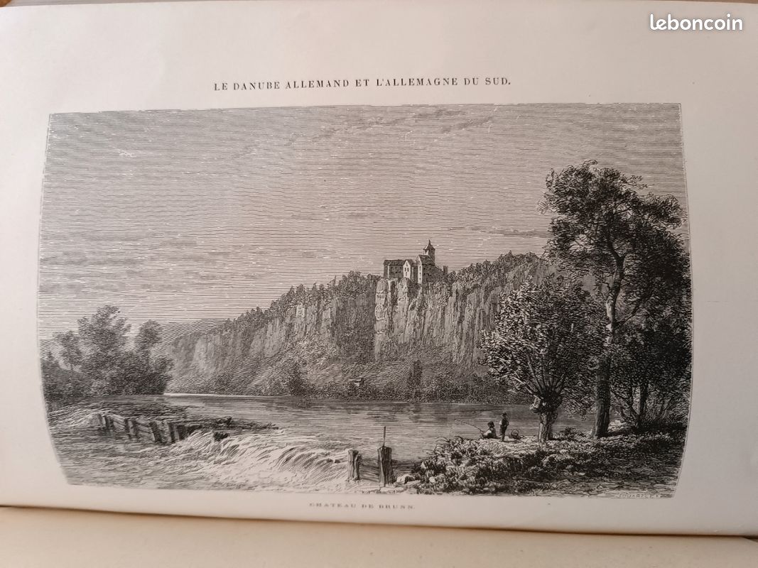 Vends livre ancien " Le Danube Allemand et l'Allemagne du Sud " . Hippolyte Durand (image 6)