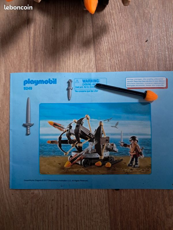 Playmobil Balise 4 projectile Dragons krokmou (image 2)