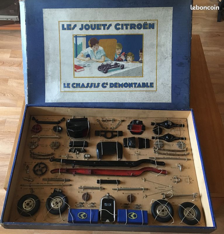 Affiche De Couvercle Pour Boîte De Jouet Citroën Châssis C6 Démontable - Numéro 1 - Neuf