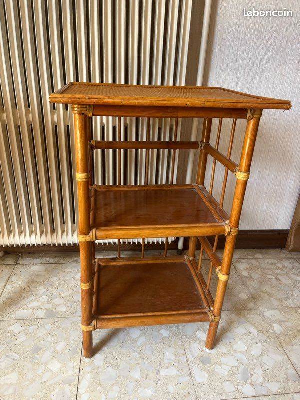 Petit meuble rotin (image 1)